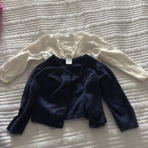 Old Navy Kids Navy and Cream Jackets